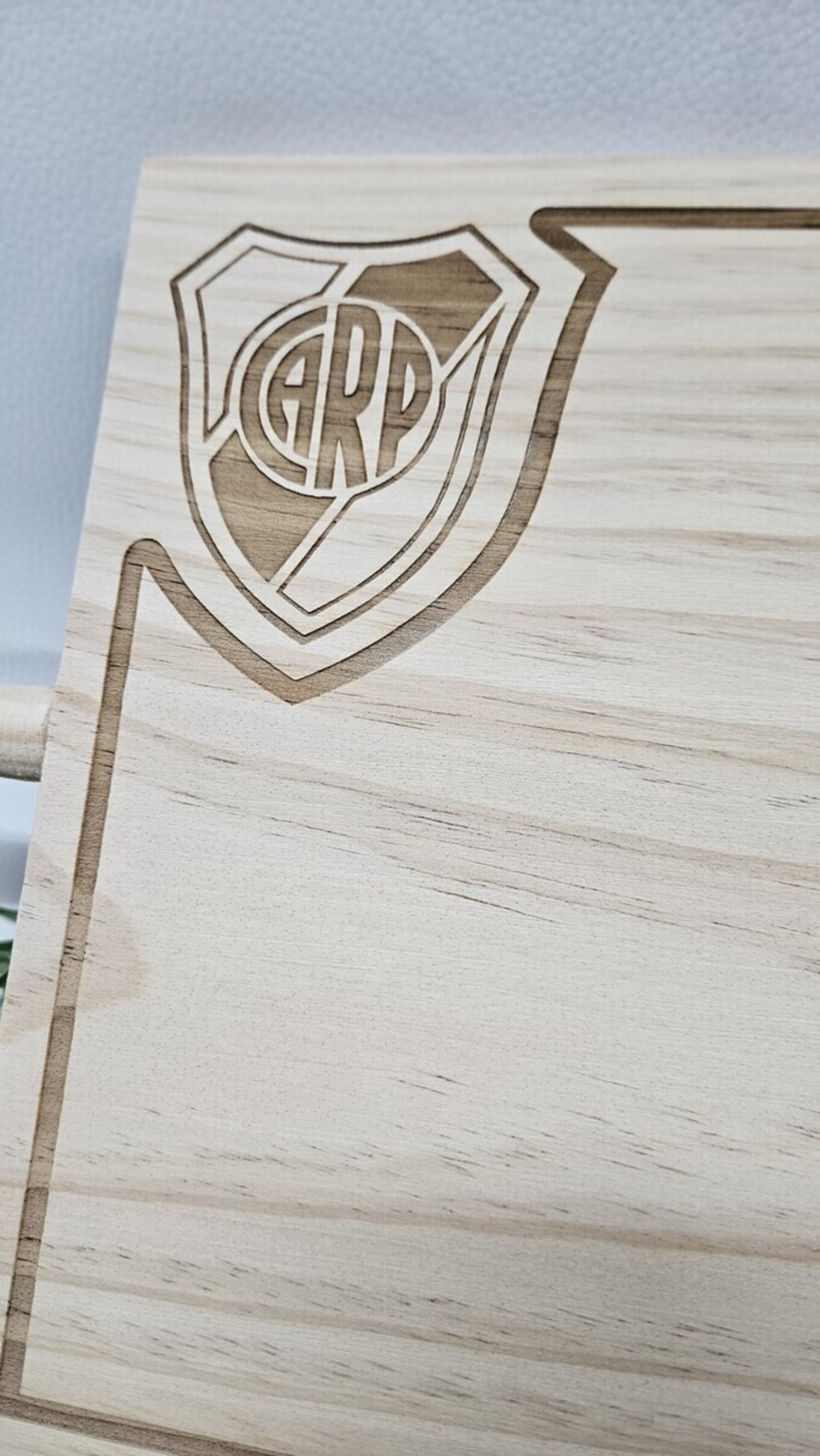 Tabla para Asado personalizada - River Plate - 3