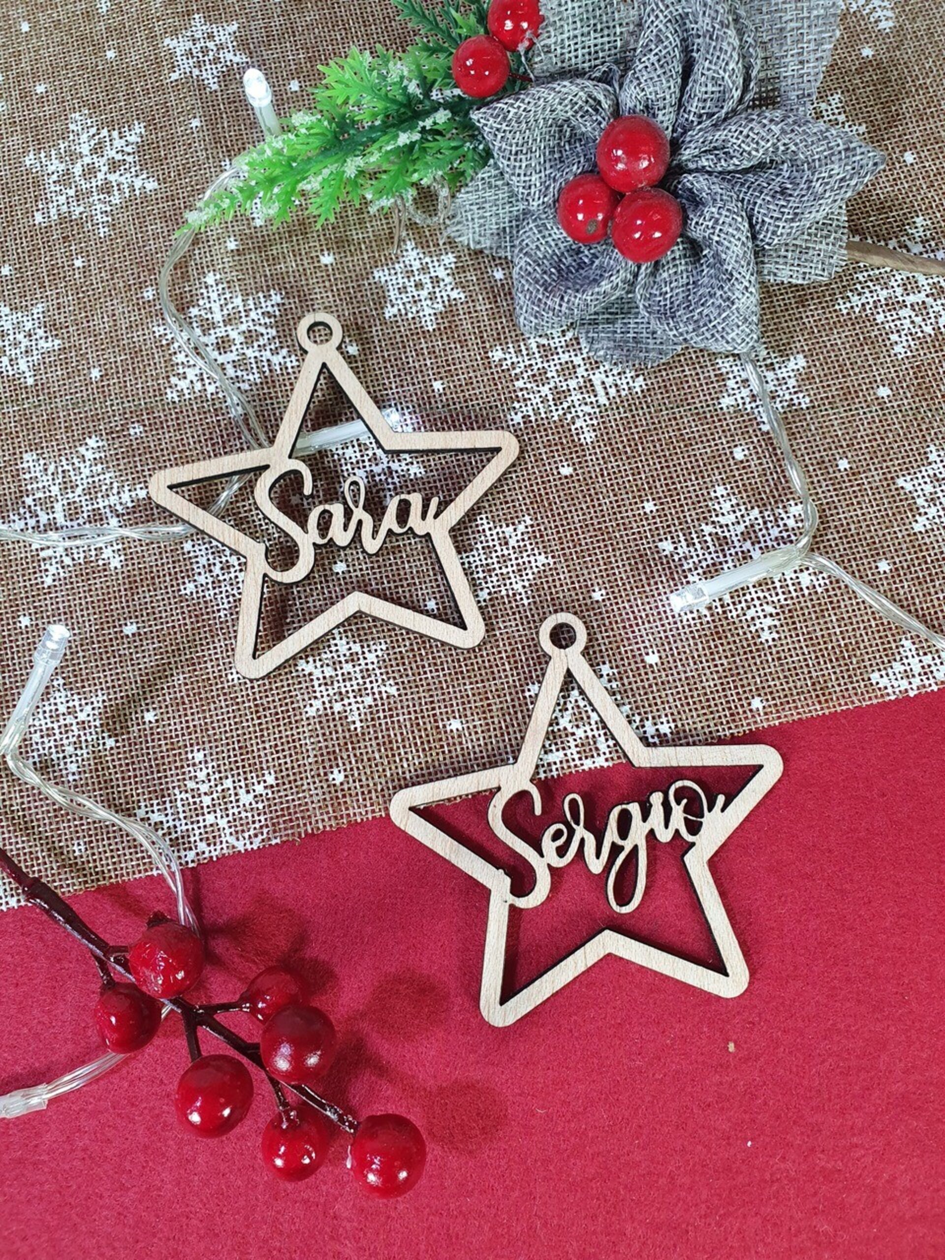 Estrella colgantes personalizada - 3