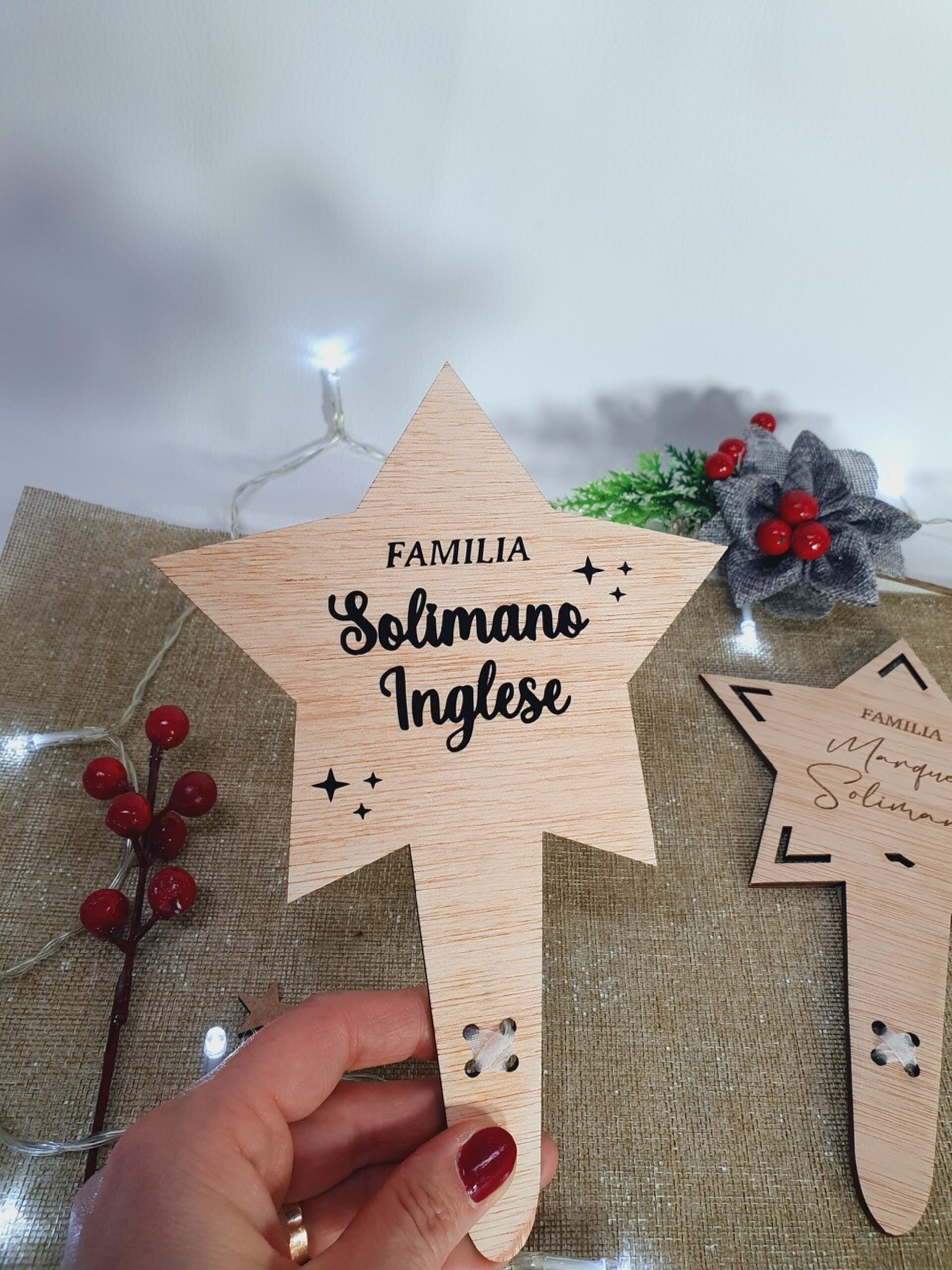Estrella Árbol de Navidad. Familiar. Color - 3