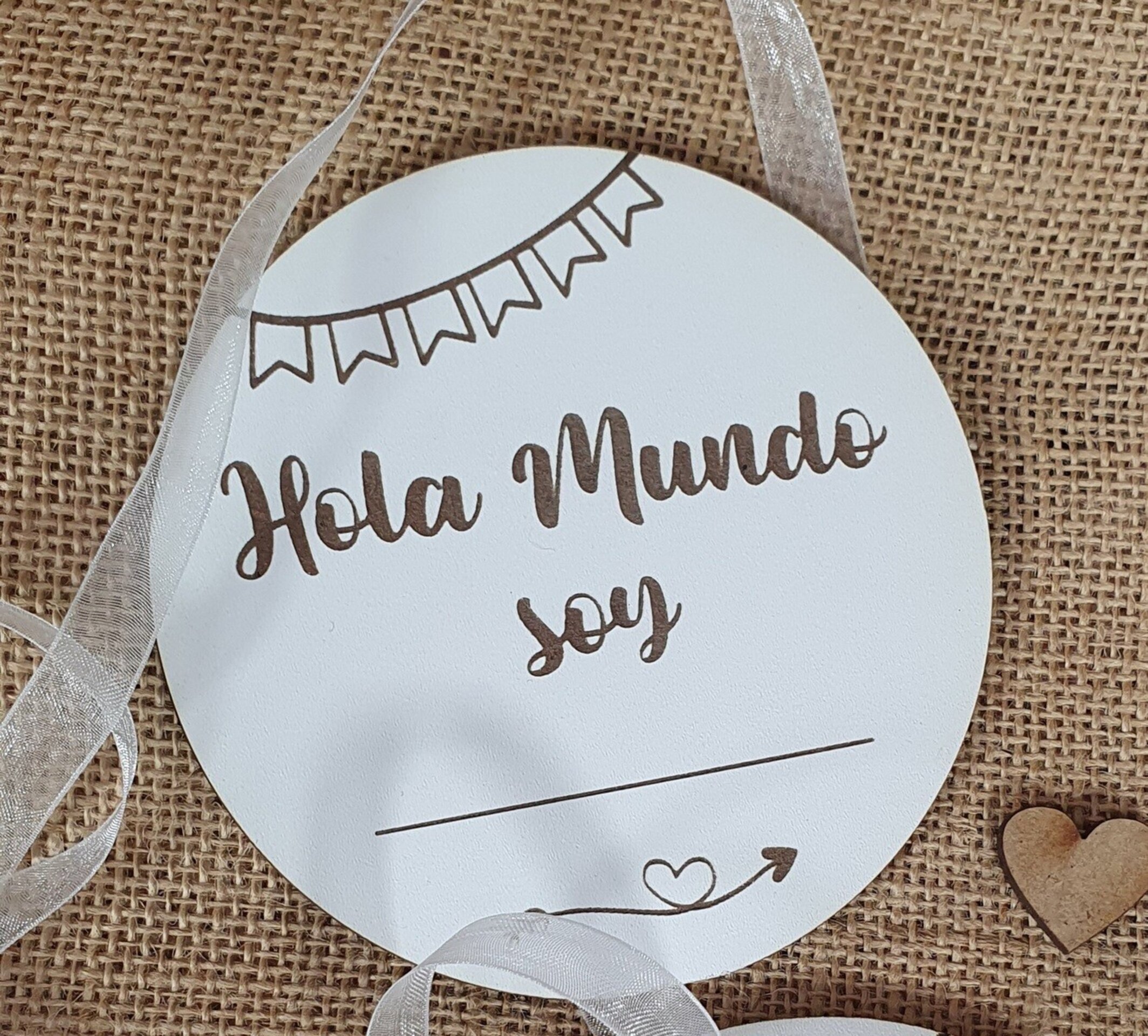 Placas cumple meses del bebe - 2