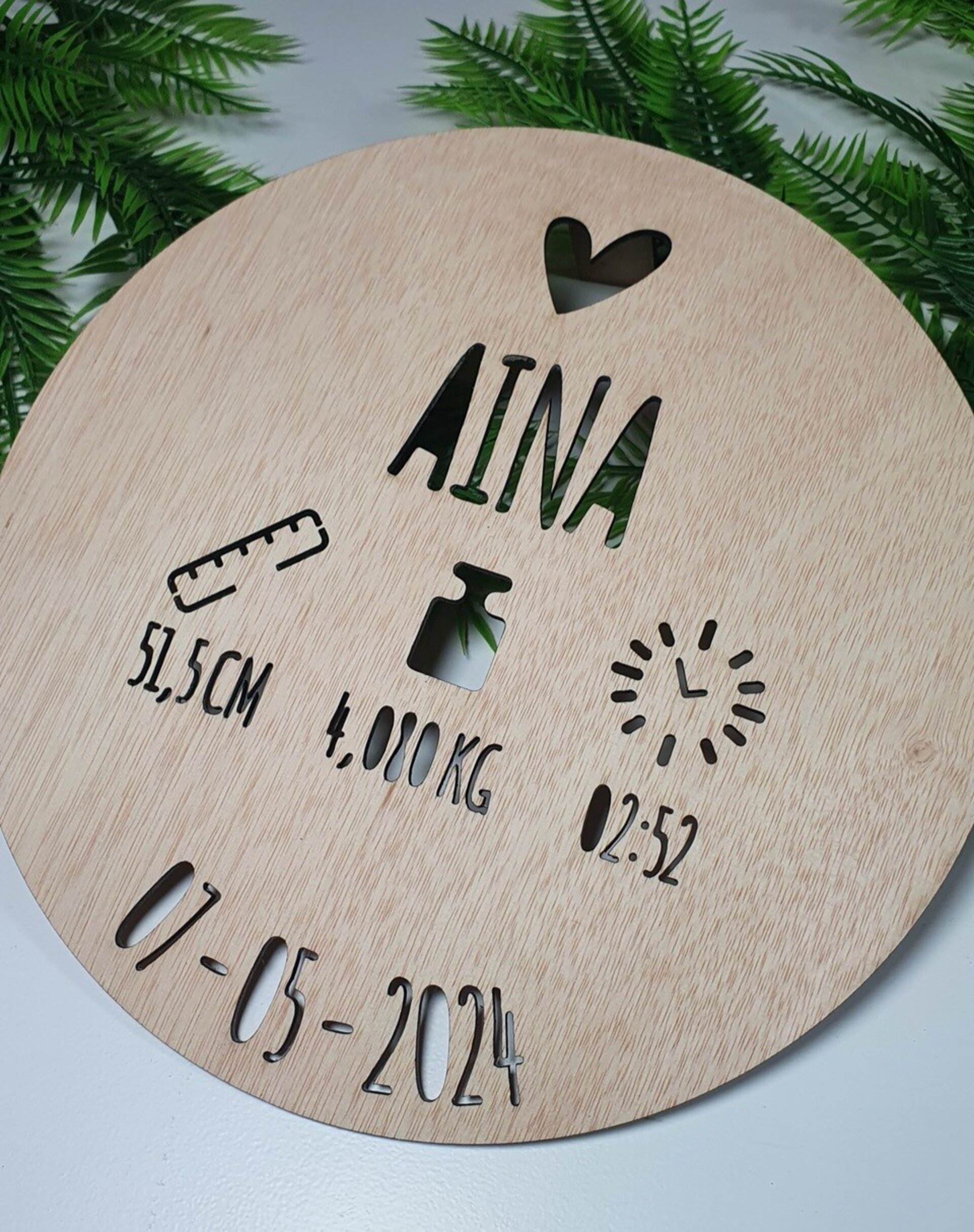Placa de Nacimiento - 2